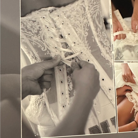 Pnina Tornai bridal gown corset and skirt wedding dress - Picture 10 of 16